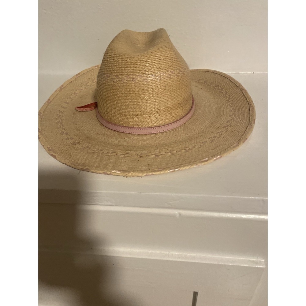 Girls‎ Atwood Straw Western Hat Pink Band Small/med